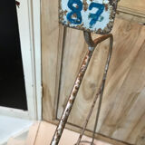 Vintage pool coat rack