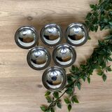 Set of 6 ice cream cups