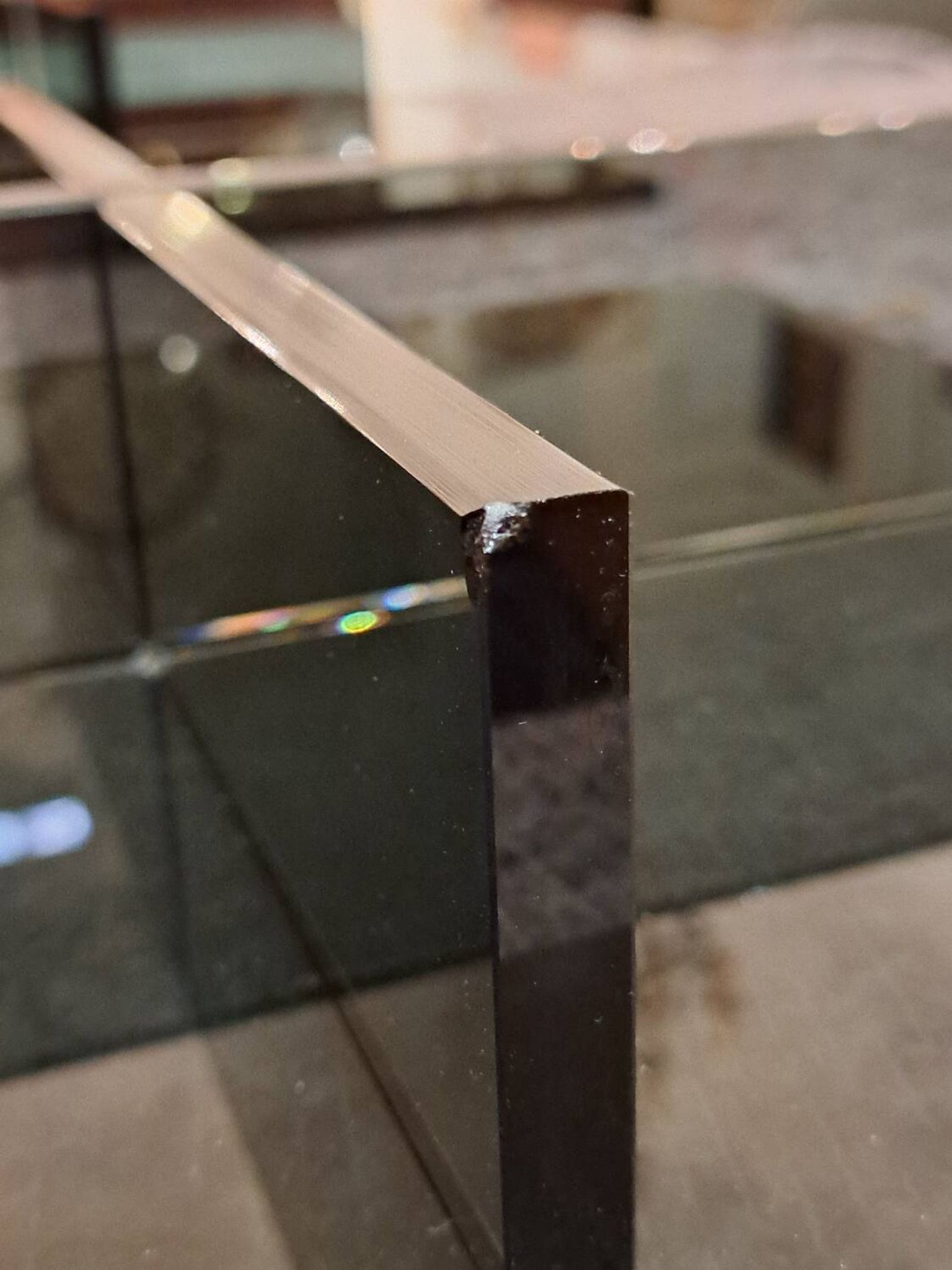Pair of Roche Bobois side tables by L. Morgaine