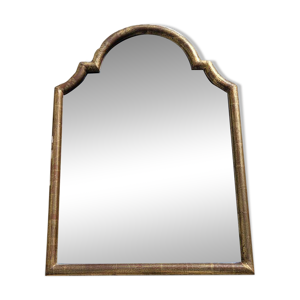 Grand miroir en bois
