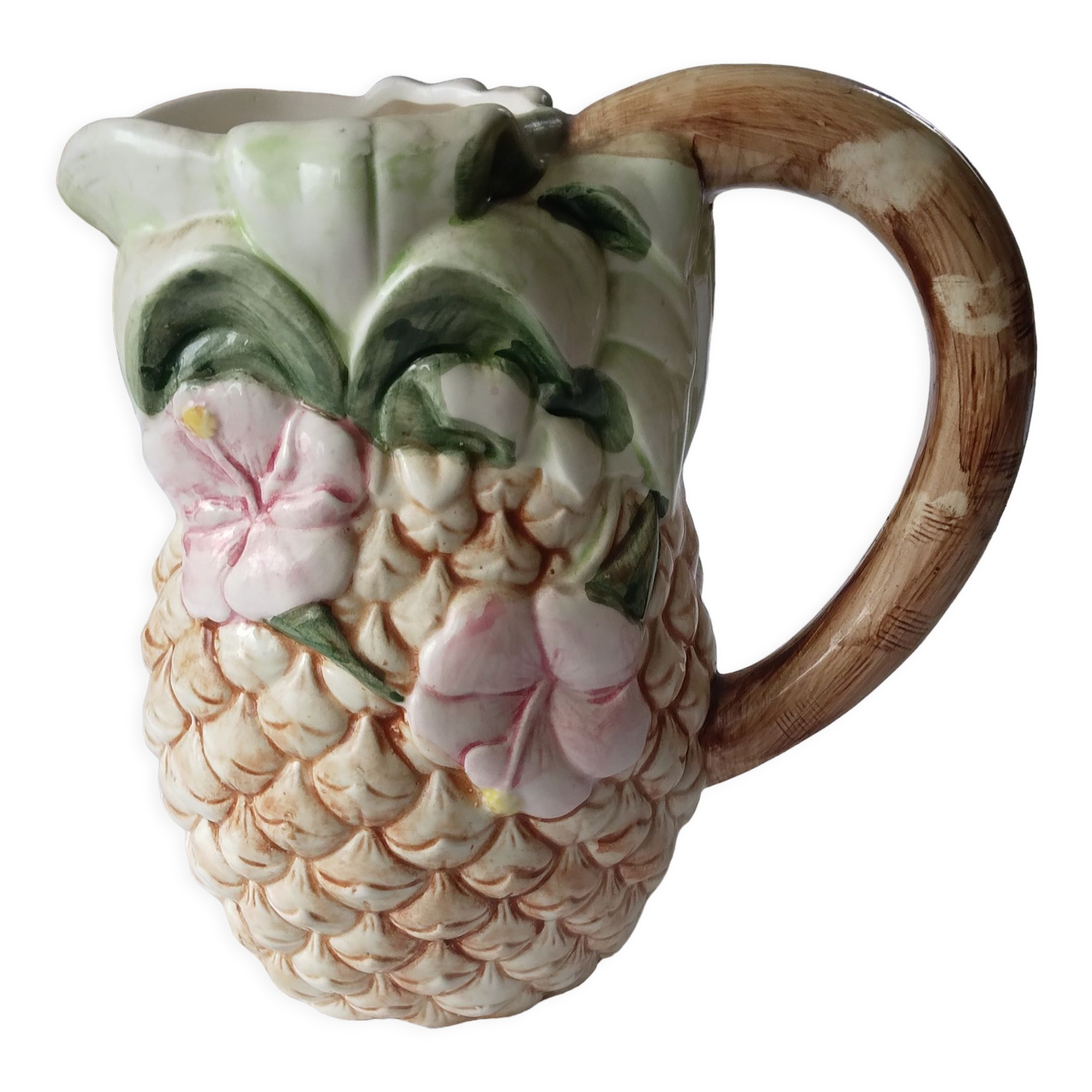 Slip pineapple pitcher