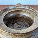 Danish studio pottery bowl from the mid-century by Tue Poulsen for Tue Keramik, 1960s.