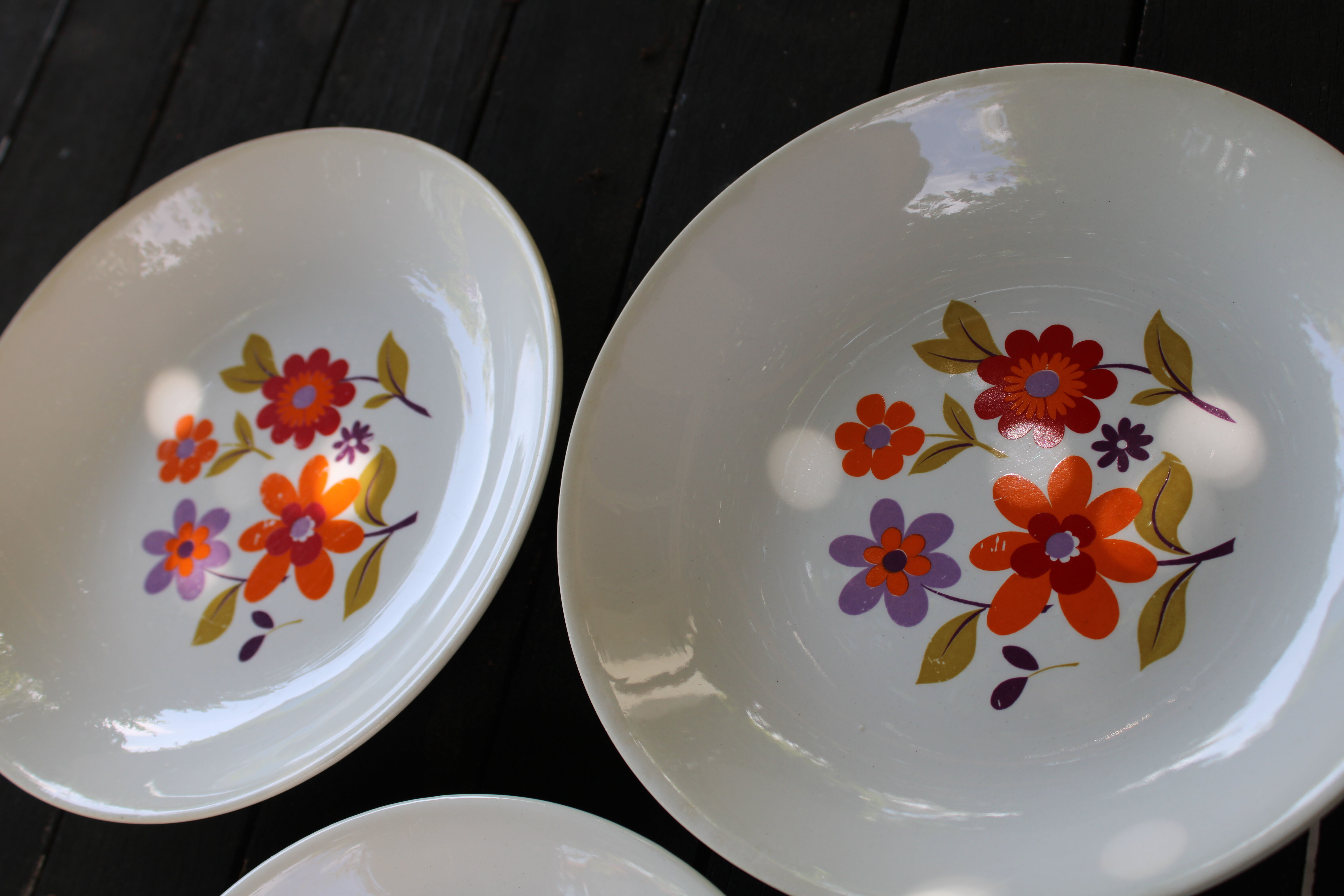 Hollow plates Moulin des loups 70s