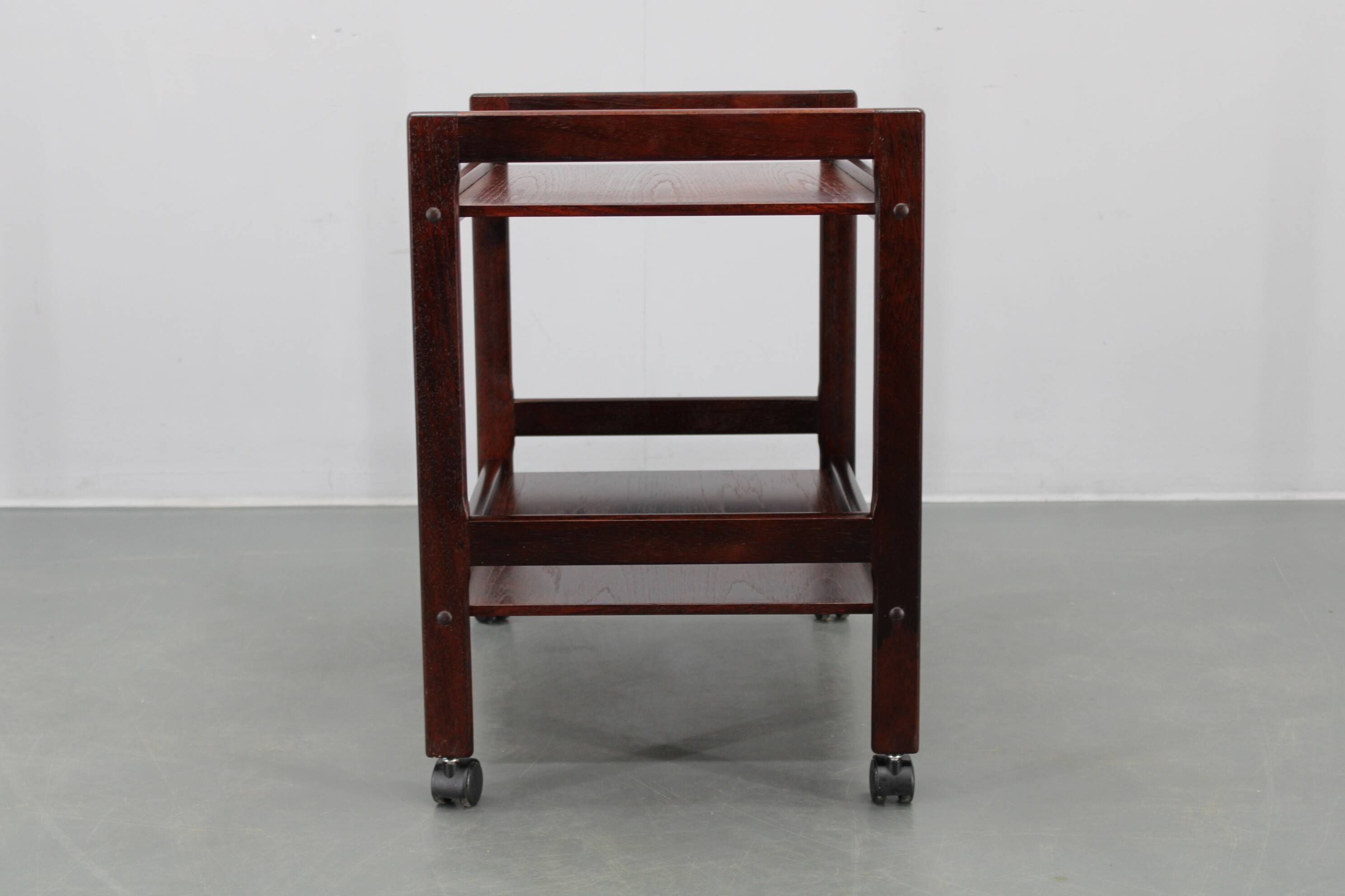 1970s Scandinavian teak serving cart by Brdr Furbo Spøttrup