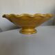 XXXL wavy bowl in glazed terracotta 1950 Provence