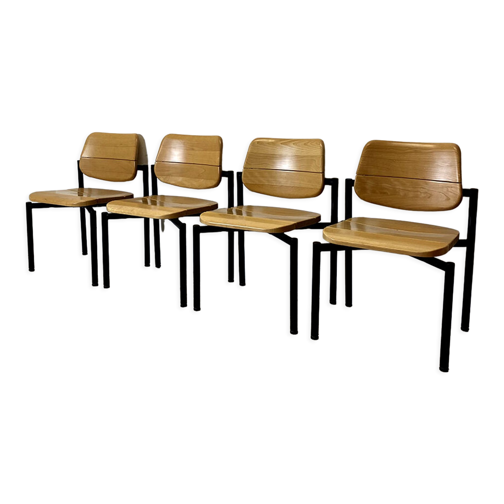 Set of 4 Martin Stoll chairs