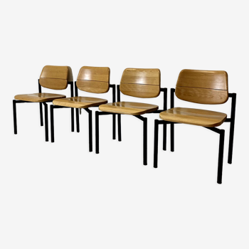 Set of 4 Martin Stoll chairs