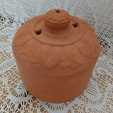 Terracotta butter dish with dome