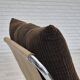 1970s, British design by Peter Hoyte, "Sling" lounge chair, corduroy, original condition.