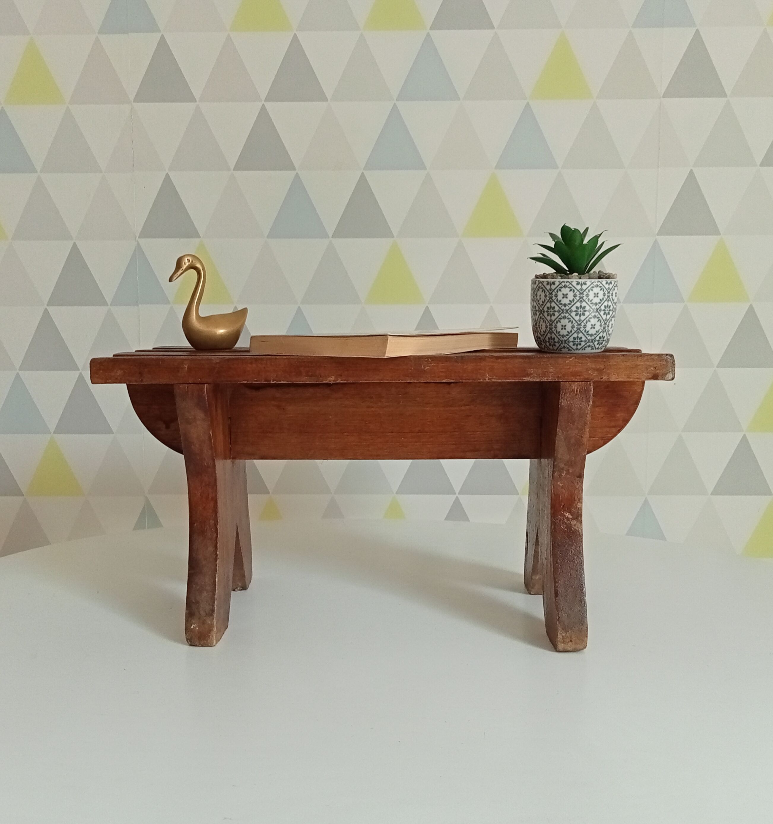 Vintage plant stool