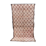 Moroccan Berber Carpet Beni Ourain 205 x 403 cm