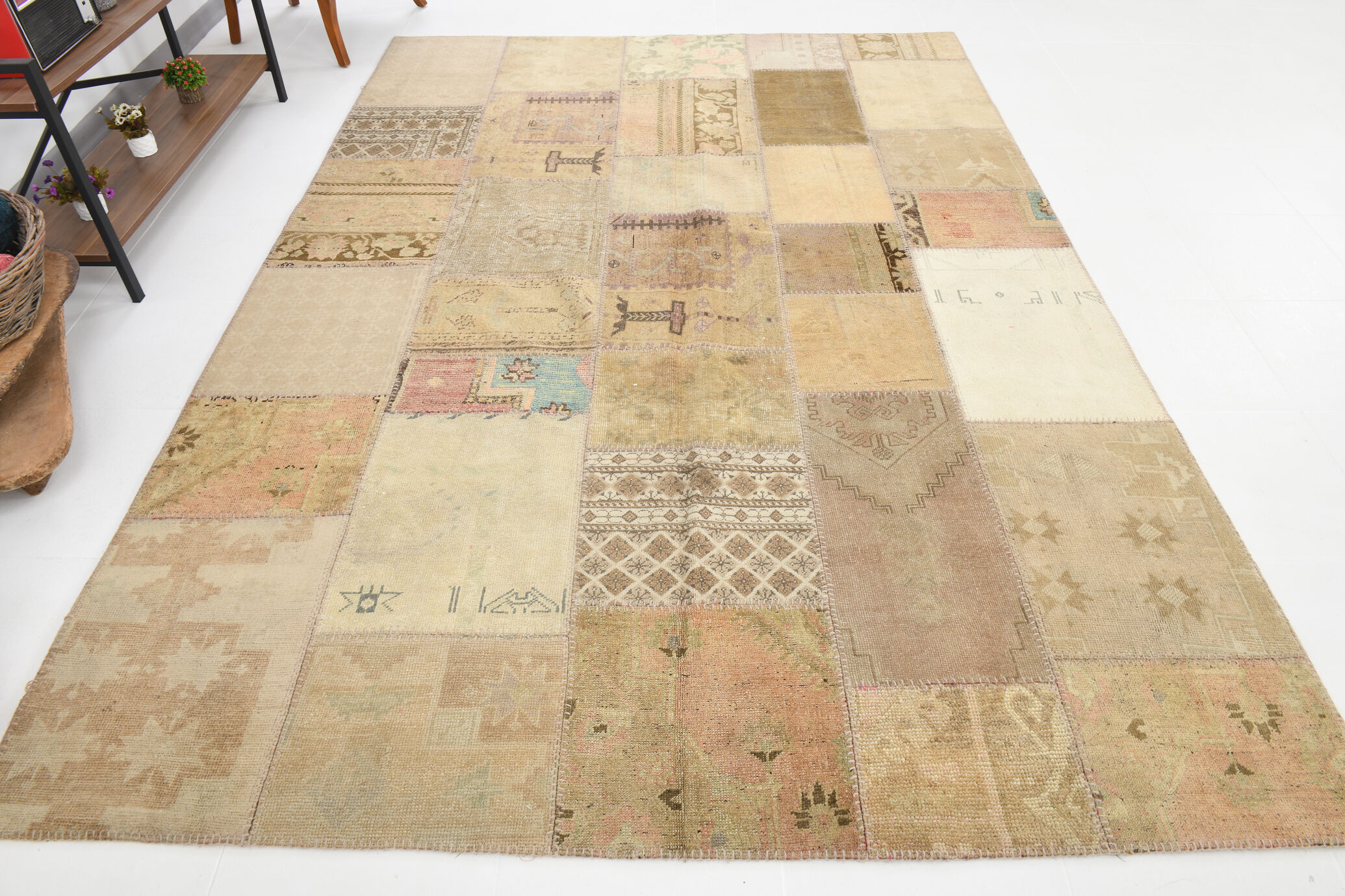 Brown rug 213x301cm