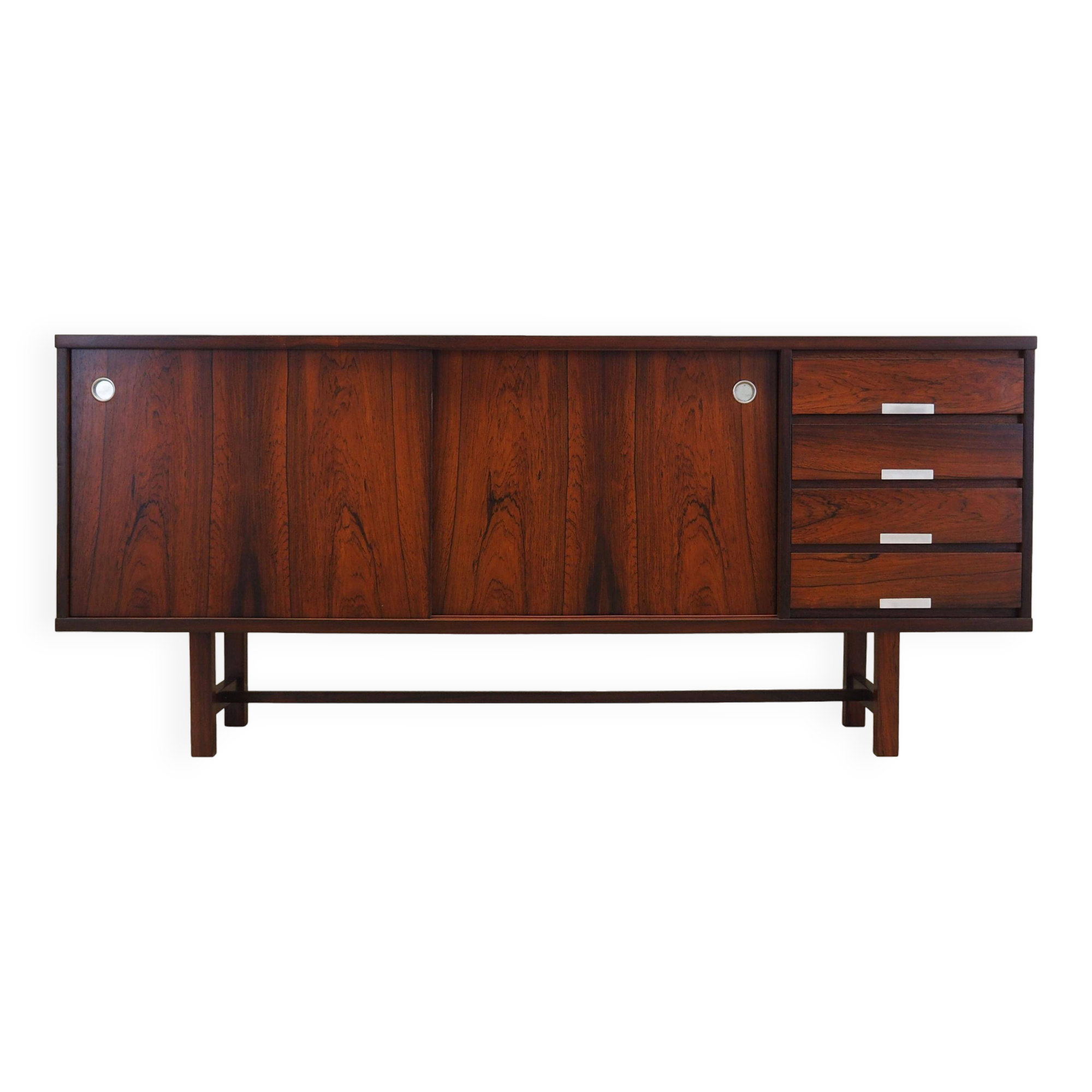 Buffet en palissandre, design danois, années 1970, production : Danemark