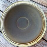 Mint green cocotte in enamelled sheet metal