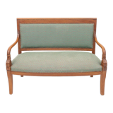 Fabric carved bench, 1930