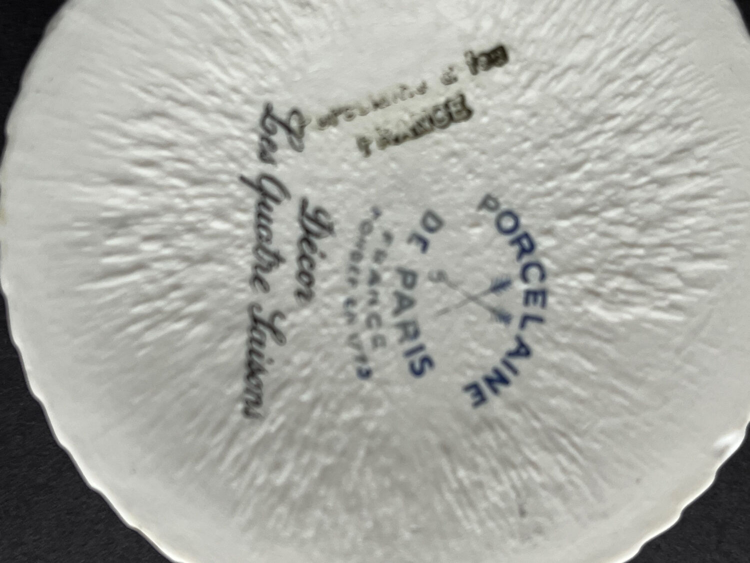 Set of 4 ramekins in Paris porcelain