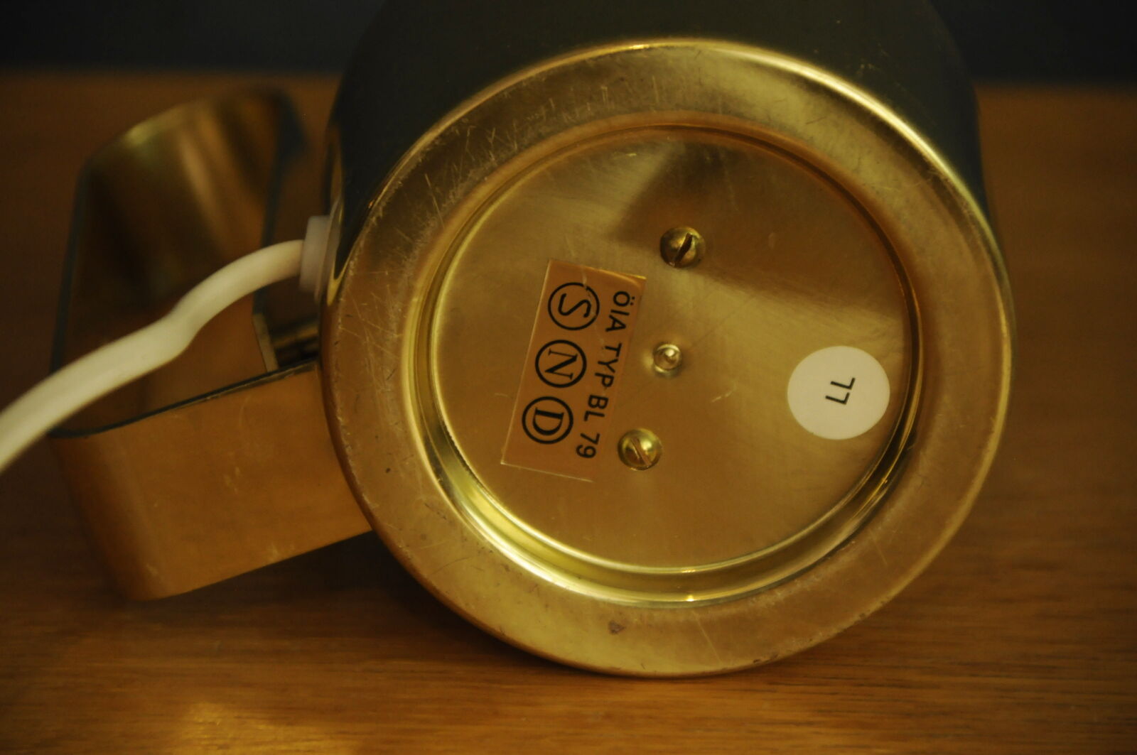 Danish ceiling of the 1960s