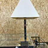 Table lamp for lumica braas & chrome