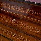 Original English walnut sideboard