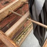 Porte-parapluie en bois vintage
