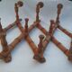 Portemanteau extensible en bois