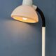 Lampadaire vintage blanc champignon Dijkstra Space Age
