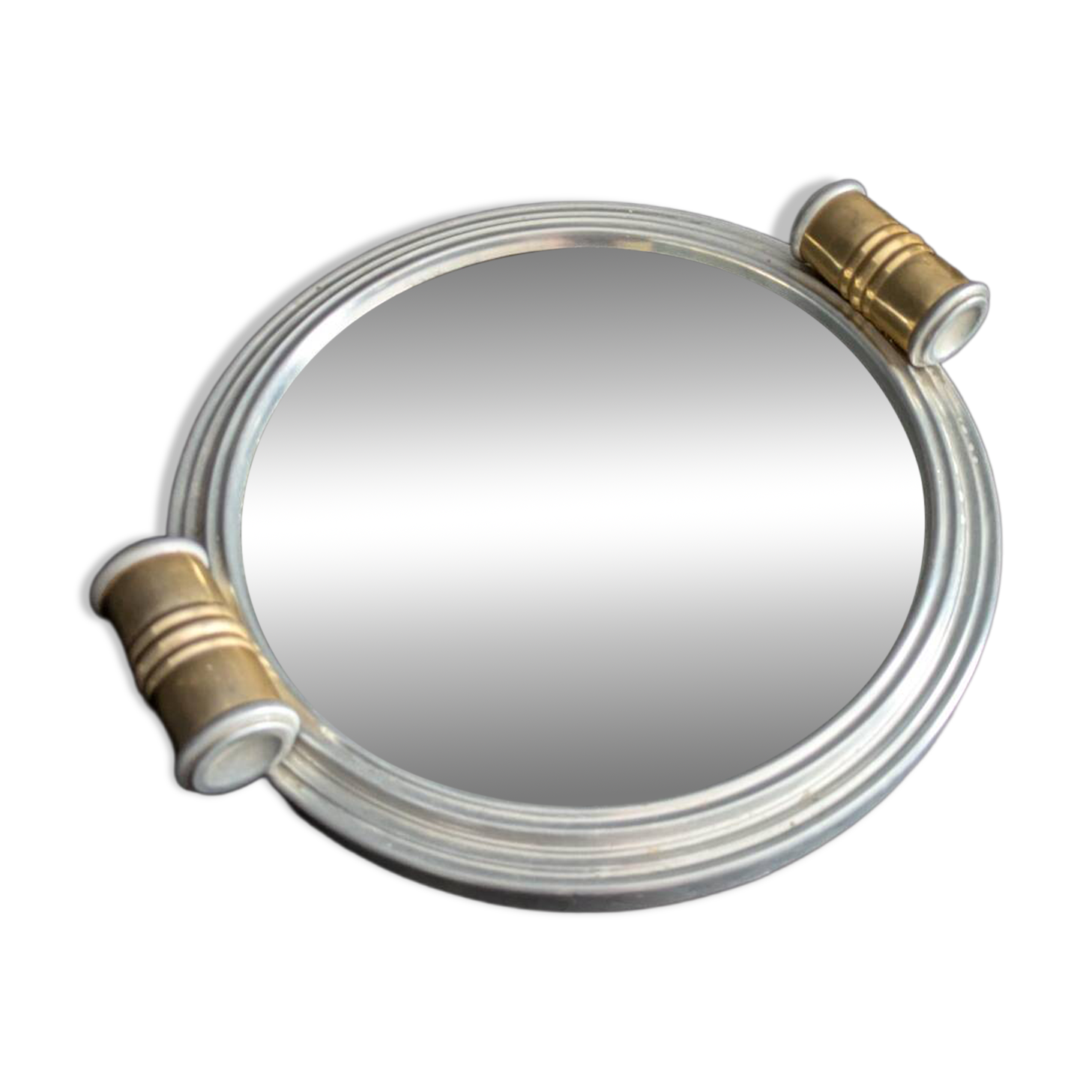 Art Deco mirrored tray