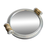 Art Deco mirrored tray