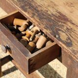 Serving / side table with two drawers