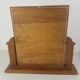 Solid wood foot dressing table mirror frame veneer mirror 44,5x39,5cm