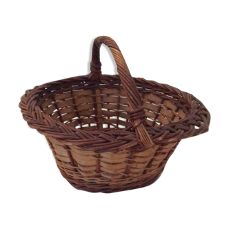 Old wicker basket