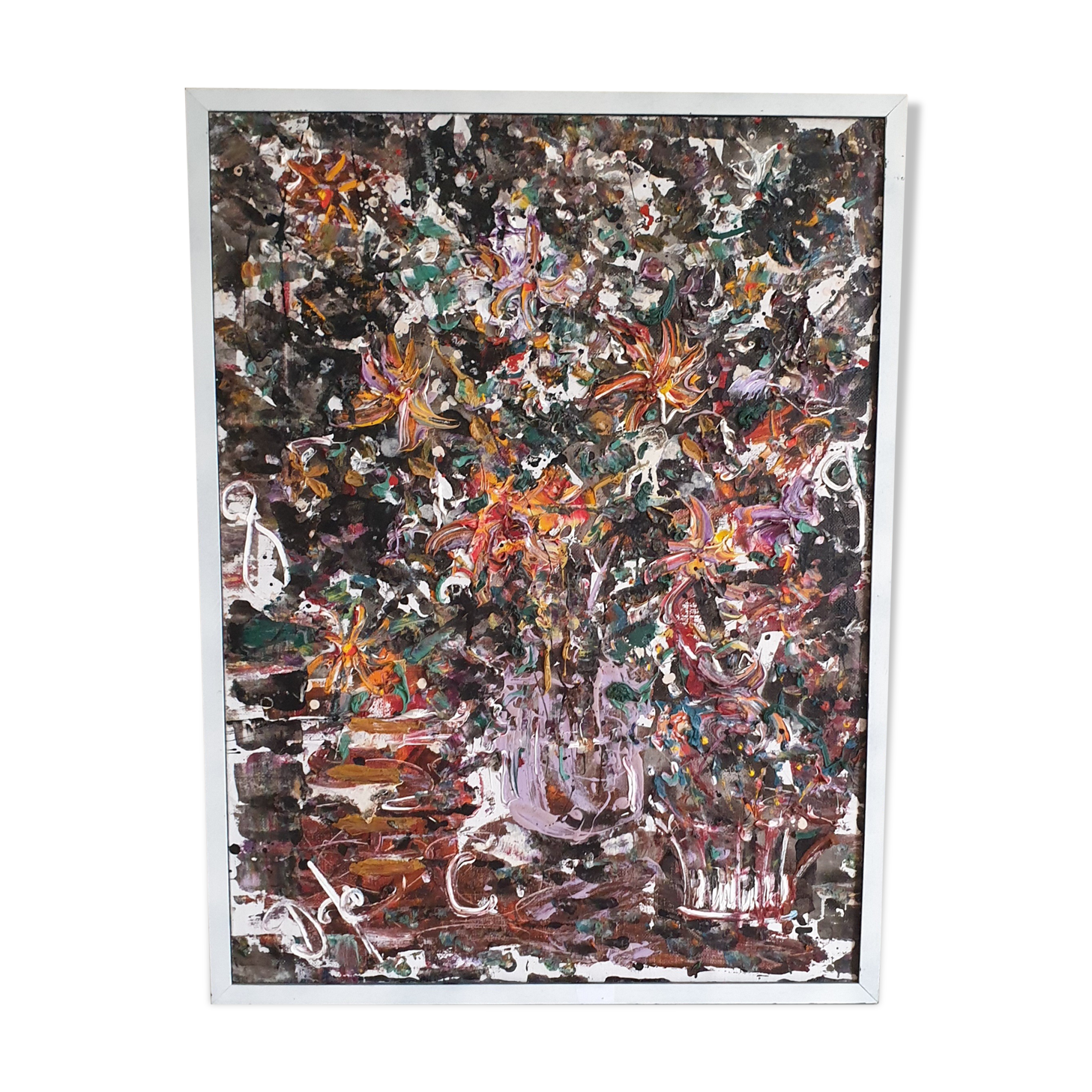 Painting, Flower Bouquet, Djino Simigaliya