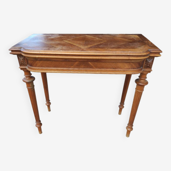 Louis XVI style game table console