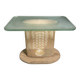 Table d'appoint lumineuse Française des années 1950