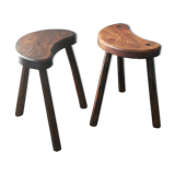 Paire de tabourets