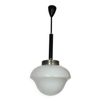 50s opaline bistro chandelier