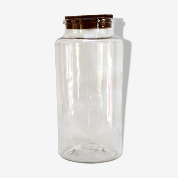 Old glass jar