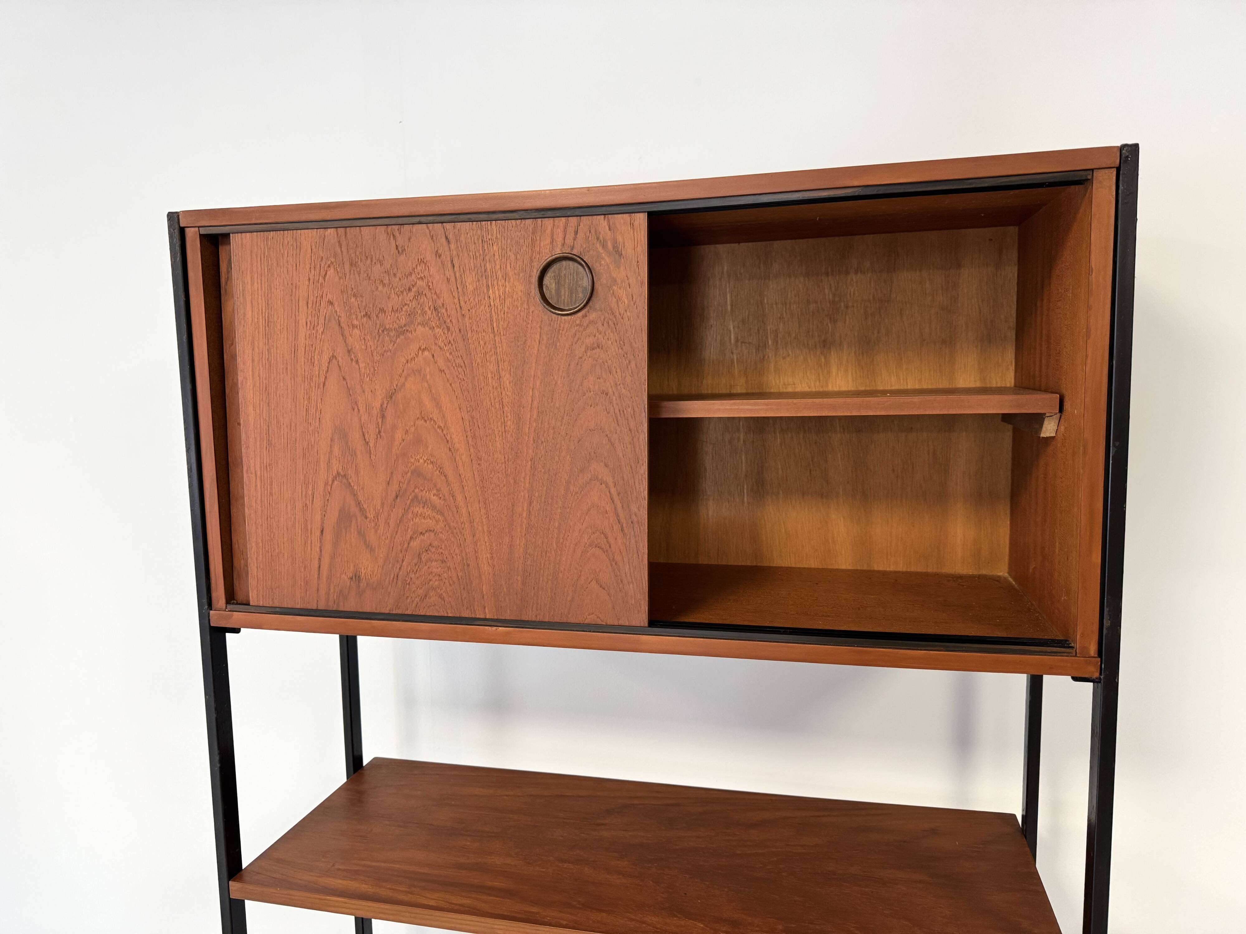 Bibliothèque, meuble de rangement par Avalon, années 1960