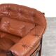 Mid-Century Oak & Leather Armchairs by Arne Norell for Coja, 1960s, Set 4