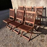 Teak chairs