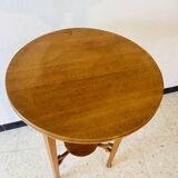 1920 pedestal table in solid oak