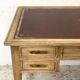 Bureau style Louis XVI bois et cuir