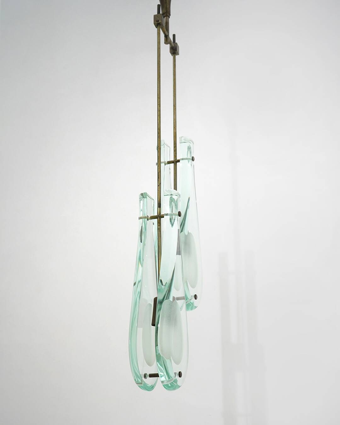 Pendant lamp mod. 2259/2 by Max Ingrand, Fontana Arte, 1960s