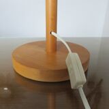 Scandinavian wooden lamp Denmark 1980