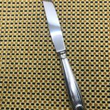 Christofle silver-plated knife, Coquille model
