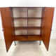 Rosewood cabinet with hairpin legs
