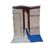 Tapis berbère en laine fait main 250 x 150 CM