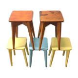 Vintage 1950s stool series