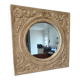 Miroir bois cérusé