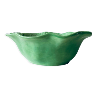 Leaf slip salad bowl